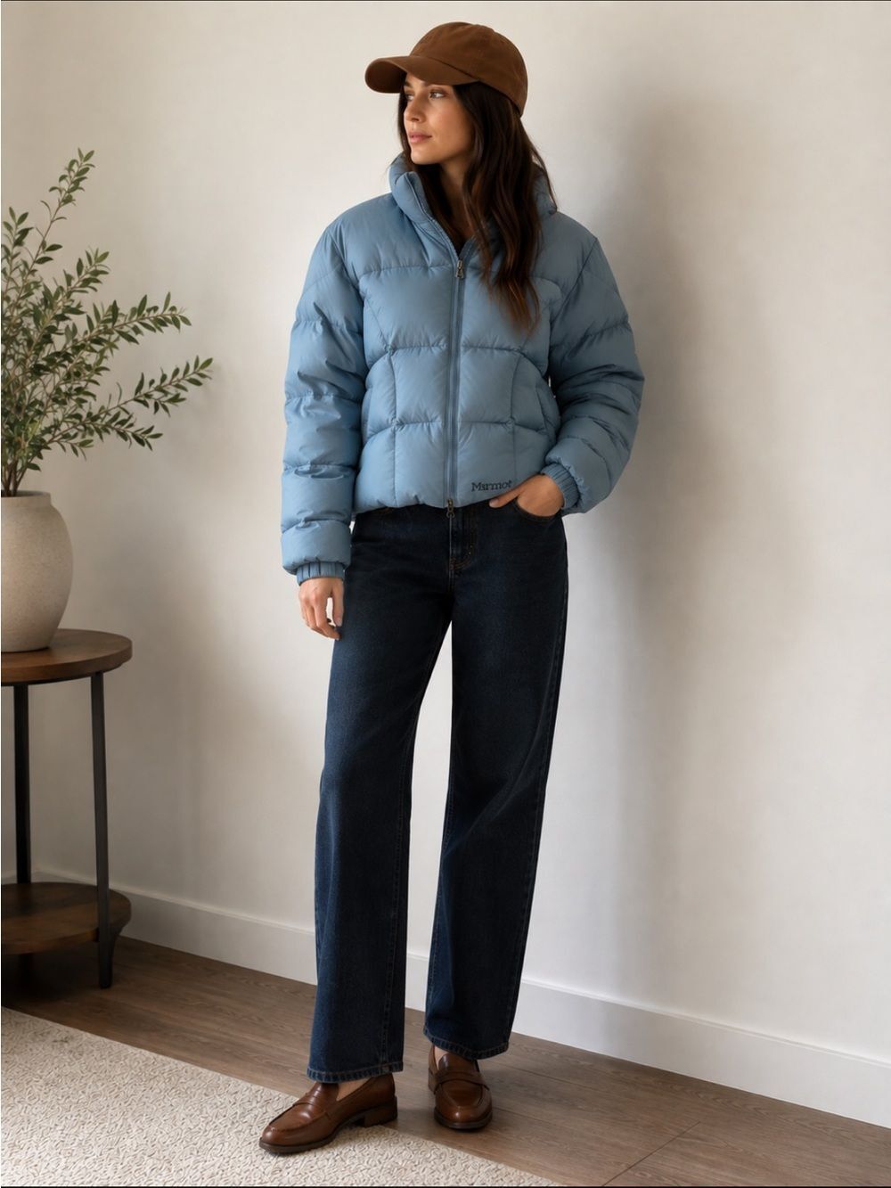 MARMOT Down  Everyday Puffer Jacket in Sky Blue Size XS / Like New